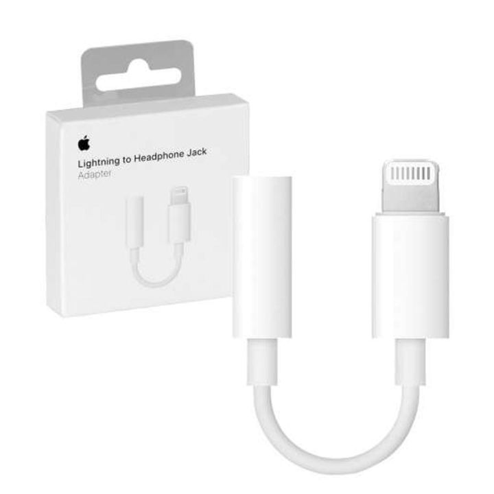 Lightning Popup Window Iphone to 3.5mm Female Audio Headphone Jack Dongle Adapter Splitter Converter Aux Audio Cable Headphone Adapter For iP7, 8, X, Xs, Xr, 11, 11pro max, 12, 12pro max