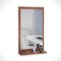 PAKWOOD Ravishing Square Wall Hanging Dressing Mirrors with Shelf. 