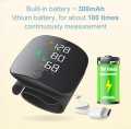 New LED Rechargeable Digital Wrist Blood Pressure Monitor Sphygmomanometer Tonometer Tensiometer Heart Rate Meter BP Monitor. 