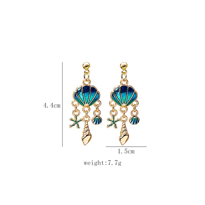 Silver%20Needle%20Childlike%20Ocean%20Column%20Blue%20Shell%20Star%20Asymmetric%20Cartoon%20Stud%20Earrings%20Earrings%20for%20gilrs%20for%20women%20low%20price%20-%20Image%208