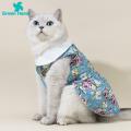 Green Home Cat Dress Friendly to Skin Cat Dress Summer Outfits Dog Clothes. 