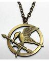 The Hunger Game Mocking-jay Pendant Necklace For Boys - Metal. 