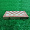 Folding Hand Crafted Wooden Chess Board Exclusively Foldable Wooden Chess set. 