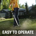 Greenworks 40V Cordless String Trimmer and Leaf Blower Combo Kit, 2.0Ah Battery and Charger Included. 