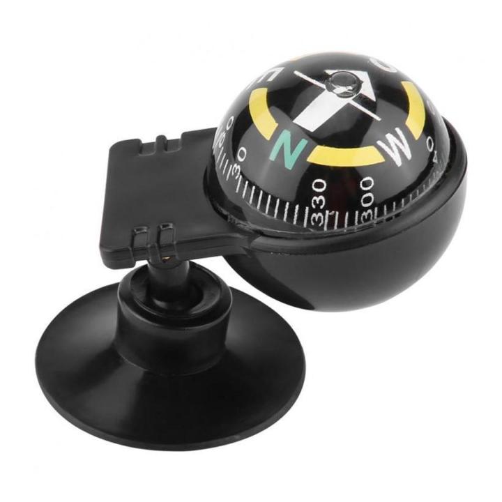 1pc car Plastic Di tal Dash Mount Compass Ball Na tion Hiking Direction Pointing Guide Car Truck Boat Marine Adjustable