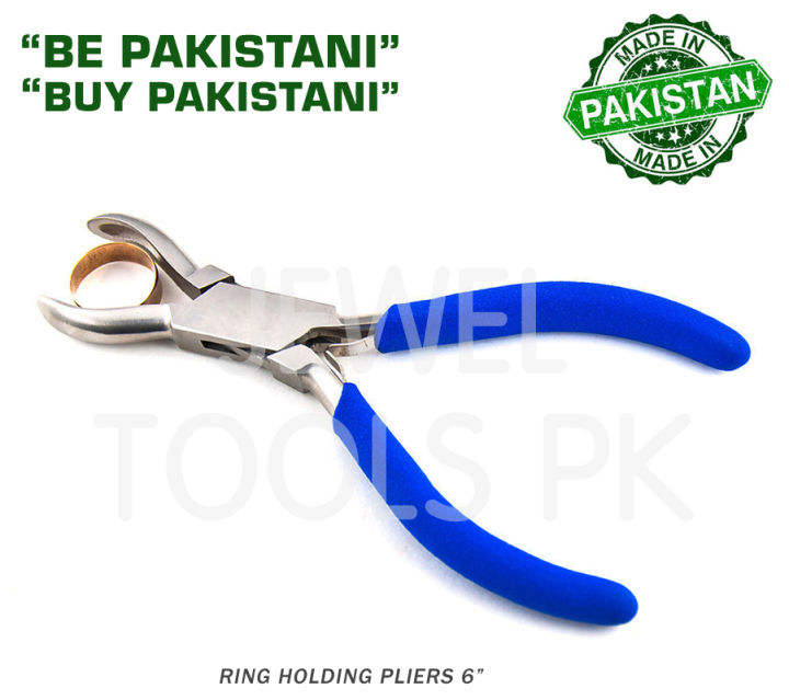 Ring Holding Pliers Stainless Steel Jewelry Making Repair DIY Tools