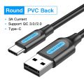 Vention S ype C Cable for Samsung oco S21 3A Fast Charging S C Charger ate Wire for Xiaomi edmi ote 8 ype-C Cabo Cable. 