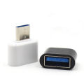 USB Female to USB-C Type C 3.1 OTG Male Data Adapter For Samsung S8 LG G6 G5 V20 OnePlus 2 3 Huawei P9 P10 Plus. 