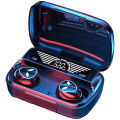 OkS M10 TWS Bluetooth 5.0 Earphones M10 Wireless Headphones 9D Hifi Stereo Sports Waterproof Mini Wireless Earphone Headset Microphone android ios Bluetooth ear buds 9D TWS headphone airpods. 