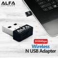 USB ALFA Mini Wireless Wifi Adapter Dongle Receiver Network LAN Card PC 150Mbps USB 2.0 Wireless. 