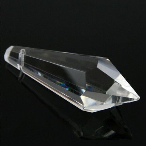10-Pieces & 20 Pieces crystal Glass Prism with hanging hole for chandelier Home Deco wall Curtains windows