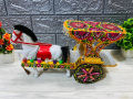 Truck Art Victorian Horse for Home Decoration Truck Art Handmade Tanga Gari Traditional Home Decor Items, Decorative Horse Truck Art Decoration Decoration Items, Truck Art Decorative Horse Cart - Royal Art. 