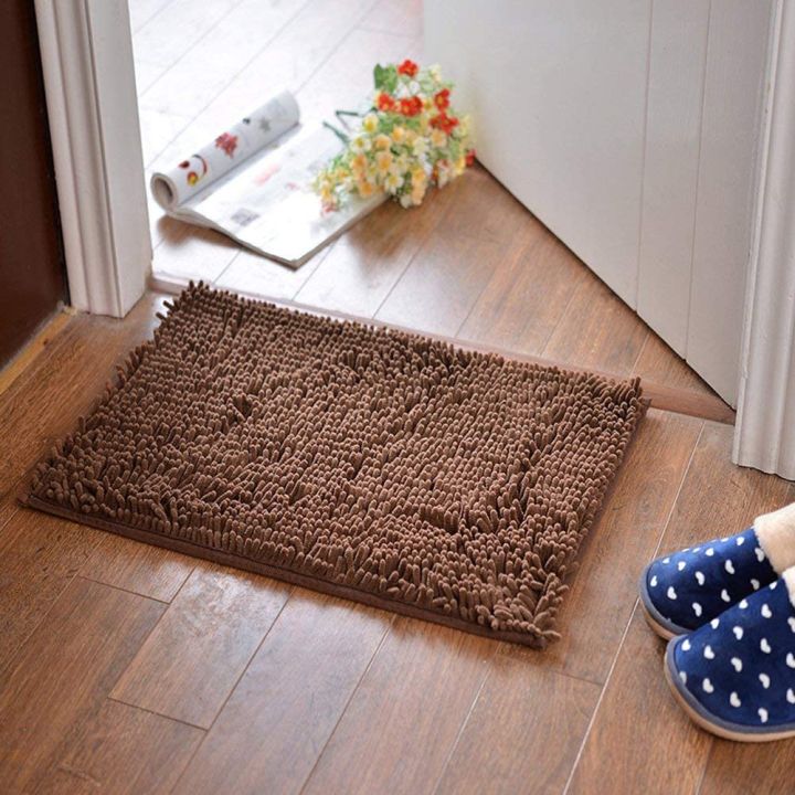 Anti-Slip%20Microfiber%20Doormat%20Solid%20Color%20Non-Slip%20Area%20Rug%20Carpet%20Shaggy%20Soft%20Bath%20Floor%20Mat%20for%20Home%20Kitchen%20Bedroom%20-%20Image%202