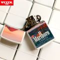 Marlboro Scenic Spot World Famous Scenic Spot Lighter Creative Personality Kerosene Lighter Cross-border supply. 