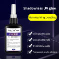 Special transparent glue sealing glue stick to the glass aquarium mirror glass tea table vase pervious to light crystal fracture repair household universal quick drying liquid adhesive reductant. 