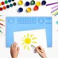 【linfang store】1 Set Convenient Drawing Mat Foldable Doodle Tool Paint School Teacher Art Graffiti Drawing. 