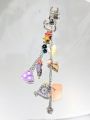 Cute, Unique, Brown Theme Elegant Keychains, Phone Charms, Bag Tussles | Fashion Hanging Jewelry of Chains, Charms, Beads | Random Style Jewelry | Fashion Accessories | Bag Tussles | Beautiful and Lightweight Jewelry | Trendy Looks. 