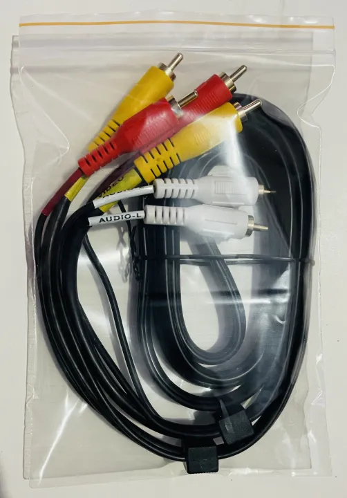 6%20ft%20Composite%20Video%20Cable%20with%20Stereo%20Audio%20RCA%20-%20M/M%20Black%20-%20Image%204
