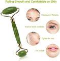 Jade & Derma Roller Gua Sha Board Massager 3 In 1 Facial Tool Set - Jade Roller and Gua Sha Set Original - jade face roller - Derma Roller for Skin - Derma Roller for Hair Growth. 