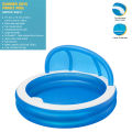 8 Ft+ Bestway Inflatable Summer Days Family Play Swimming Pool For Kids Comfortable Bench Seat Swimming Pool With Vinyl 20 Inch Depth Easy To Use Drain Water Kid Play Fun Party Game Indoor & Outdoor Picnic With Family Easy & Simple Code: 54337. 