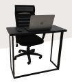 Smart Portable Folding Study Table Office Workstation Multipurpose Table 36x16 Inches Metal Frame MDF Top Foldable Laptop Table. 
