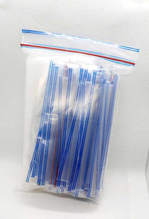 Packaging Plastic Zip pack (50 Pcs) . length 7.5inch Width 5inch