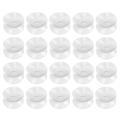 20 Pcs Double Sided Suction Cup - Sucker Pads for Glass, Plastic - 30mm Width. 