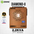 Ziewnic Diamond II 6G Series PV3000 Pure MPPT Solar Inverter 2.2KVA | Pure Sine Wave |  Brand Warranty | Ziewnic Solar Energy Official store. 