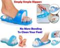 Easy Feet Cleaner Foot Scrubber Feet Shower Spa Exfoliating Foot Massager Slipper Easy Cleaning Brush. 