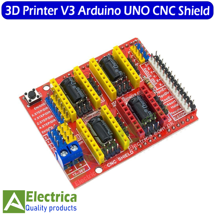 Accessory%20A4988%20Driver%20Shield%20V3%203d%20Printer%20Expansion%20Board%20Cnc%20Shield%20V4%20for%203D%20printer%20laser%20engraver%20machine%20by%20Electrica%20-%20Image%202