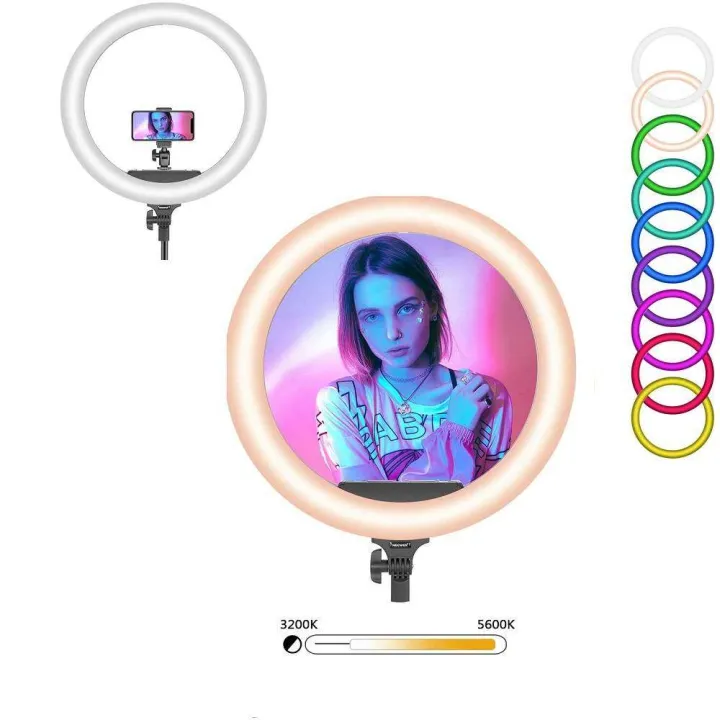 Rgb%2026cm%20Multi%20Color%20Ring%20Light%20LED%20STUDIO%20CAMERA%20RING%20LIGHT%20PHOTOGRAPHY%20WITH%20MOBILE%20HOLDER%2026%20cm%20all%20colors%20effects%20-%20Image%202