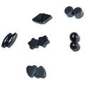 Pack of 12 Pieces Magnets Ball, Triangle, Cylinder, Oval, Heart And Star Shaped Magnets Set - Ferrite Magnets. 