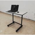 Movable Computer Table with Adjustable Height. 
