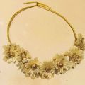Golden Glittor Flower Crown / Ideal For Birthday Girl / Bridal Shower. 