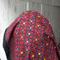 Sindhi Ajrakh Chaddar hand crafted with Embroidered Sequins for ZENZ Vintage Women's Pakistani Traditional Wear Fashion. 