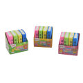 4PCS/bag Creative Book Style Pencil Eraser Cute Student Rubber Stationery School Office Supplies. 