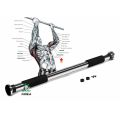 Iron Door Way Gym Bar - Silver - pull up bar. 