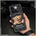 Shockproof TPU Phone Case For Xiaomi14 Pro Cover Anti-knock Phone Pouch Silicone Full wrap Soft case Waterproof Cute. 