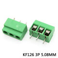 10PCS/LOT KF126-5.08-3P KF126-3P 250V 8A Screw 3Pin 5.08mm Straight Pin Screw Block 26-14A WG. 