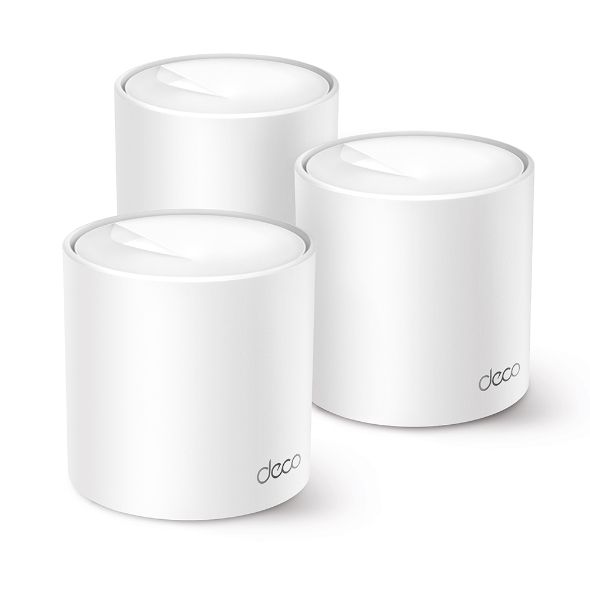 TP-Link Deco X10 AX1500 Whole Home Mesh Wi-Fi 6 System (3-Pack) - 18 Months Brand Warranty