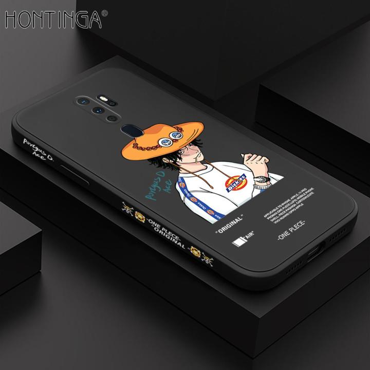 Hontinga for OPPO A5 2020 / A9 2020 Case New Design Handsome Boy Print Side Design Phone Case Liquid Silicone Full Cover Camera Shockproof Protective Case