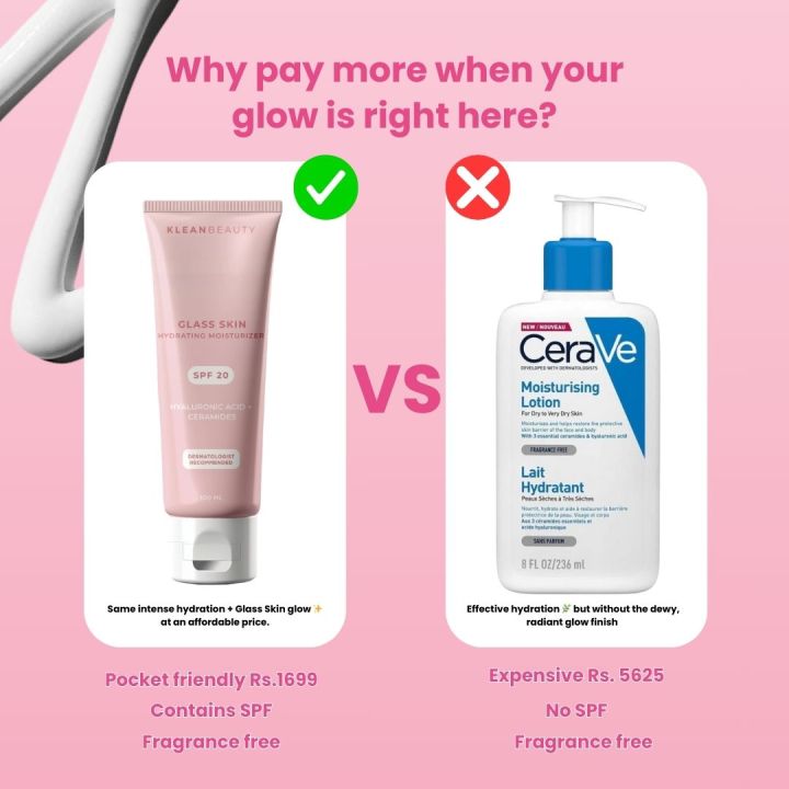 Klean%20Beauty%20-%20Hydrating%20Moisturizer%20%5Btube%5D%20100ml/%2050ml%20%20Moisturizer%20%7C%20Korean%20glass%20skin%20%7C%20%20Barrier%20repair%20%7C%20SPF%2020%20%7C%20Glass%20skin%20%7C%20Glow%20%20%7C%20dry%20skin%20Best%20moisturizer%20%7C%20Nourishing%20%7C%20Anti-aging%20%7C%20Sensitive%20skin%20%7C%20Light-weight%20-%20Image%205