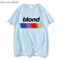 Frank O-ocean Blond R&B Music T Shirts MEN Hip Hop Tshirts 100% Cotton High Quality T-shirts Four Seasons Casual Originality Top. 