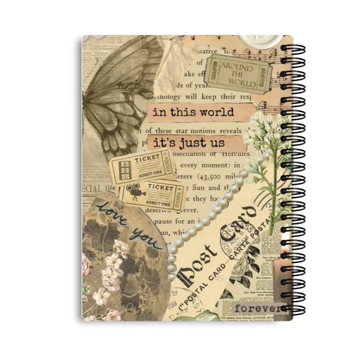 Mayfair%20Moments%20-%20Butterfly%20Vintage%20Spiral%20Notebook%20%7C%20A5%20,%20A4%20Sizes%20200%20pages%20%7C%20Aesthetic%20Girls%20Notebook%20%7C%20Butterfly%20Design%20Diary%20-%20Image%203