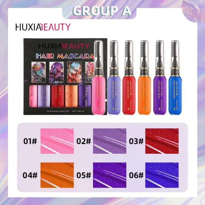 HUXIA%20BEAUTY%20%20Pack%20of%206%20%20Hair%20Mascara%20,%20Disposable%20Hair%20Dye%2015ml%20x%206%20%20For%20Girls%20And%20Womens%20-%20Image%206