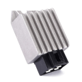 Voltage Regulator Rectifier, Universal Motorcycle Motor Bike 12V Voltage Regulator Rectifier 4 Pin for Scooter, Moped, ATVs, Gokarts,. 