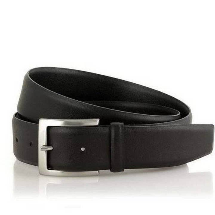 Black Leather Belt For Men