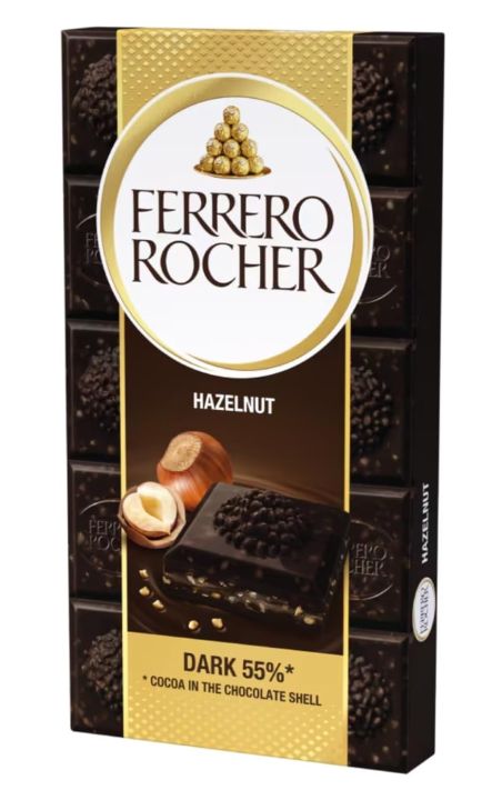 Forerro Rochers Ferrero Rochers 55% Dark Cocoa In Chocolate Shell Chocolate Crunch Of ...