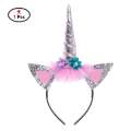 BEAUTIFUL UNICORN HEADBAND UNICORN THEME BIRTHDAY PARTY HAIR BAND UNICORN TIARA. 