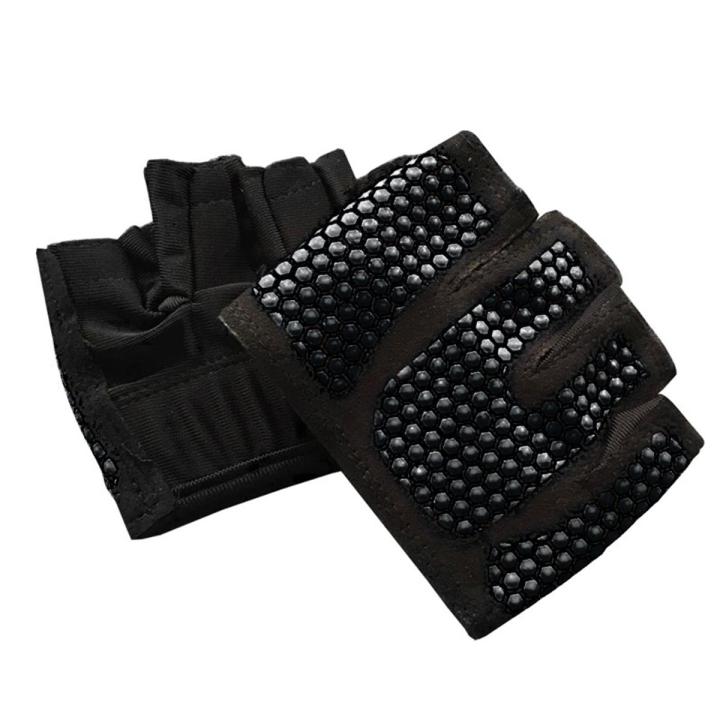 Four Finger Women Workout Gloves Fitness Gym Yoga Exercise Hand Palm Protector